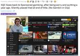 Posted by u/Anon1337Elite 28 days ago 23 25 29 3 $2 XQC Goes back to Sponsored gambing, after being sorry and quitting a year ago. Silently placed #ad at end of title. [No Gambin in Clip] twitch.tv/xqcow/... C xQc | Just Chatting SUPREMEZZXX 6 MONTHS earch BUK BUK BUK Amber Heard Media theories Mansions Sales Courts IT The Walt Disney Company Comedy Cats xQc SIDE 0:29 My Mix UNUSUAL MEMES COMPILATION V186 Playbol Carti and more Unusual/Videos 617 views 11 hours ago History Your videos pepsi. Your movies BIGGER CHAN YOU KNOW Watch later 12:51 Show more Mix - Mario Judah - I Miss the Rage Playbol Carti, Mario Judah, Comethazine, and more SUBSCRIPTIONS 120 xQc gives chat GIGACHAD ENDING Kong Law&Crime Network I did a thing Mark Rober SunnyV2 Channel 5 with Andre... Daily Dose Of Inter... Type here to search Music kind to 245000 SPAIN Inside One of The Coolest Mansions in EUROPE! Enes Yilmazer 28K views - 2 hours ago Oh Lawd She Comin'... 31:24 0:12 Ve Why Einstein Thought Nuclear Weapons Impossible Veritasium 5.1M views • 4 years ago Loyal Dog Finds Hospital On Her Own To Visit Her Sick Human... BARK 3.5M views-7 years ago How Doctors Tell Patients They're LAR FRONTLINE 0:52 5:29 Pepsi-Bigger Than You Know Company Man 978K views6 months ago 7:30 The Evil Business of SODA 13:18 The Evil Business of Soda 5:44 PM 5/1/2