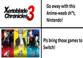 Literally every Nintendo fan/youtuber and every gamer ever: