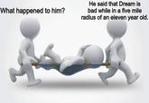 What happened to him? He said that Dream is bad while in a five mile radius of an eleven year old.