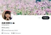 白瀬 百草 @abgmgmp MOG_beibu Joined February 2015 87 Following 11.4K Followers : Follow