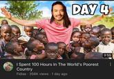 DAY 4 I Spent 100 Hours In The World's Poorest Country Fidias 356K views • 1 day ago 9:55 :