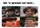 Time flies He 's grown so fast...