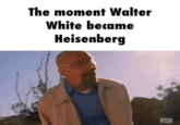 The moment Walter White became Heisenberg амс