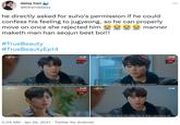 daisy han @kdramadaisy he directly asked for suho's permission if he could confess his feeling to jugyeong, so he can properly move on once she rejected him maketh man han seojun best boi!! manner #TrueBeauty #TrueBeautyEp14 You did? tvN 331411030 DIVA 071081 I was going to ask you if I could tell Ju Kyung how I feel. tvN www 9121416 추적극 2:04 AM Jan 29, 2021 Twitter for Android "여신칩니다 I wanted to ask for your permission. tvN 00111030 BRA 인간한테 추적극 tvN Yes. I want to have her reject me so that I can move on.