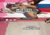 UNITED STATES ARMED FORCES @uamemesforces RUSSIAN ARMED FORCES