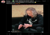 Francy *// SAW GREEN DAY, RHCP AND P... @Loud_.... Aug 8 People on tiktok: omg metallica is so problematic Meanwhile Kirk: 0:02 45.4K views 38 449 Ve 2,085 Heten omin >>> :