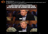 RealJiroSomer @JiroSomer. Aug 7 So Metallica is getting cancelled for being drunks who said stupid crap in the 80s and 90s so I made this meme METALLIUM WΠΕΝ ΟΙ ΠΗΛUER THINGS FANS ARE CANCELLING THEM AFTER BUYING THE ALBUMS AND MERCH 11 OH NO! ANYWAY 163 371 ↑