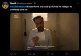 Shubh @kadaipaneeeer. 6h #MadhavMishra ek case karna tha unpar jo Mumbai ke vadapav ko overrated bolte hai Disney+ hotstar 27 Madhav Mishra is a live rocket... 1 48 111