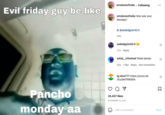 Evil friday guy be like Pancho monday aa emoboisofindia. Following emoboisofindia How was your Monday? @sadedgylord2.0 39w sadedgylord3.0 37w Reply sehaj_chhatwal Paise kamao 38w 1 like Reply See translation ig.vexx777 https://youtu.be /GxzbM7MEBGK 24,427 likes NOVEMBER 15, 2021 Add a comment... ⠀ 3 □ Post