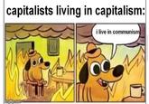 capitalists living in capitalism: MILI mgilip.com 1/ i live in communism