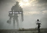 TAX DEADLINE CPAS