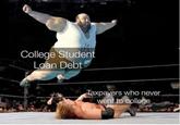 2022 Student Loan Forgiveness Meme College Student Loan Debt Taxpayers who never went to college