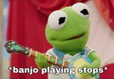 *banjo playing stops*