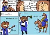 A variant of the comic "they will assimilate you" (https://knowyourmeme.com/memes/they-will-assimilate-you).
