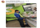 frosty (STREAM ACFBM) @twtsfr. Jan 26 the customers at papa's cheeseria: Express Pick-up S SMASHED AVOCADO ALL-NEW FRESH MOZZARELLA they f----- his sandwich up 4 times AL HICKORY РАСА