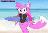 Layla in Surfing Outfit +