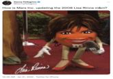 Lisa Rinna M&M Twitter Meme Danny Pellegrino @DannyPellegrino How is Mars Inc. updating the 2008 Lisa Rinna m&m? This Kanina 10:46 AM Jan 21, 2022. Twitter for iPhone m m :