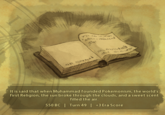 AP Reveal A and an It is said that when Muhammad founded Pokemonism, the world's first Religion, the sun broke through the clouds, and a sweet scent filled the air. 550 BC | Turn 49 | +3 Era Score