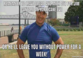 REMEMBER TO LEAVE BREAD AND MILK OUT FOR JIM CANTORE ON HURRICANE EVE OR HE'LL LEAVE YOU WITHOUT POWER FOR A WEEK! mematic.net