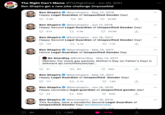 The Right Can't Meme @TheRightCant - Jun 20, 2021 Ben Shapiro get a new joke challenge (impossible) 84 Ben Shapiro @benshapiro May 12, 2019 Happy Legal Guardian of Unspecified Gender Day! 2.6K 126K 34.8K Ben Shapiro @benshapiro Jun 17, 2018 Happy Second Legal Guardian of Unspecified Gender Day! 572 14.3K 20.8K 1 Ben Shapiro @benshapiro Jun 18, 2017 Happy Second Legal Guardian of Unspecified Gender Day! 141 2.1K 7.1K Ben Shapiro @benshapiro May 14, 2017 Hence Legal Guardian of Unspecified Gender Day Bo Snerdley @BoSnerdley May 14, 2017 Opinion: For some gay parents, Mother's Day (or Father's Day) is awkward ajc.com/lifestyles/opi... 41 1294 560 Ben Shapiro @benshapiro. May 14, 2017 Happy Legal Guardian of Unspecified Gender Day! 171 12.7K 7.5K Ben Shapiro @benshapiro Jun 19, 2016 Happy secondary legal guardian of unspecified gender day! 23 1326 658 Ben Shapiro @benshapiro Jun 19, 2015 This Sunday, have a wonderful Second Legal Guardian of Unspecified Gender Day! #endfathersday 1,097 14.5K *** *** *** *** *** :
