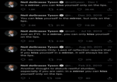 Neil deGrasse Tyson @neiltyson. Dec 1 In a mirror, you can kiss yourself only on the lips. 1.8K 4.8K 38.4K Neil deGrasse Tyson @n... Dec 20, 2019 You can kiss yourself in the mirror, but only on the lips. 2.6K 21.1K 314 Neil deGrasse Tyson @neil... Jul 12, 2013 Just an FYI: In a mirror, you can only kiss yourself on the lips. 2.5K 118.2K 2714 Neil deGrasse Tyson @n... Aug 30, 2011 For Narcissists Only: Laws of reflection require that if you kiss yourself in a mirror, it will always be on the lips. 66 1.6K 106 375 Neil deGrasse Tyson @n... Feb 23, 2010 Another thought to disturb restful slumber, especially if you are vain: in a mirror you can kiss yourself only on the lips. 1 80 ... ↑
