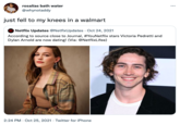 rosalías bath water @whynotaddy just fell to my knees in a walmart Netflix Updates @NetflxUpdates - Oct 24, 2021 According to source close to Journal, #YouNetflix stars Victoria Pedretti and Dylan Arnold are now dating! (Via: @NetflixLifee) 2:24 PM - Oct 25, 2021. Twitter for iPhone ***