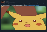 mixy!! @MXMONARCHY You're telling me a minecraft youtuber turned out to be a groomer? I can't believe this! #dreamisafreak 4:28 PM . Oct 13, 2022 · Twitter Web App : O