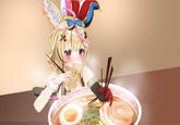 Untranslated version: ラーメンをうまく食べられない尾丸ポルカ