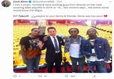 Zach Klein @ZachKleinWSB - 21m I met 3 smart, humble & hard working guys from Atlanta on the road covering NBA playoffs in 2014 or $15... few months later... the entire world would know the Migos RIP Takeoff - prayers to your family & friends. Gone way too soon RE VE ARE Remis RE O AL 5 SCARENE www AR IN 715 187 WE > YAN 986 1 ...