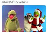 October 31st vs November 1st
