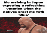 Falling to Knees When Japanese Greet Me With "Ohio" Meme Me arriving in Japan expecting a refreshing vacation when the natives greet me with 'Ohio' RAN WLIVE Usa