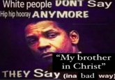 White people DONT Say Hip hip hooray ANYMORE "My brother in Christ" THEY Say (ina bad way】