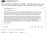 nikhilesh guruprasad @excedrinenjoyer this is caroline ellison's tumblr - the alameda ceo. we love to see a jewish kween stan indian race science. worldoptimization Follow // cw: offensive, sorry I feel like part of me that is interested in HBD is the same part of me that loves personality types and "which character are you" quizzes: my brain just has a strong impulse to put people into categories there's a stereotype of racist people that they will like, assume any East Asian person speaks Chinese or something. I appreciate that HBD people are the exact opposite of that, and will like make fun of you for saying something about "Indians" without specifying province and caste because come on, the genetic differences there are massive #racism cw 9 notes 8:47 PM . Nov 12, 2022. Twitter Web App 98 Retweets 56 Quote Tweets 1,164 Likes ㄹㅇㅁ ...