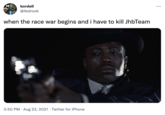 X kordell @lledrook when the race war begins and i have to kill JhbTeam 3:50 PM. Aug 23, 2021 Twitter for iPhone ...