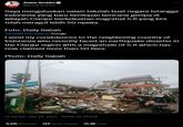 Anwar Ibrahim @anwaribrahim Saya mengutuskan salam takziah buat negara tetangga Indonesia yang baru berdepan bencana gempa di wilayah Cianjur berkekuatan magnitud 5.6 yang kini telah meragut lebih 50 nyawa. Foto: Daily Sabah Translated from Malay by Google I send my condolences to the neighboring country of Indonesia who recently faced an earthquake disaster in the Cianjur region with a magnitude of 5.6 which has now claimed more than 50 lives. Photo: Daily Sabah $ PUA 10:43 AM - Nov 22, 2022. Twitter for iPhone 6,139 Retweets 144 Quote Tweets 21.4K Likes