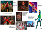 no main characters ^ definitely not gay not openly gay but heavily implied as to not upset anyone but still earn woke points keep that s--- in the background quick cut to Oaken's ambiguously gay husband in steam room explicitly gay dialogue relegated to throw away lines that can be dubbed over for china and russia ??? stereotypical lesbian haircut