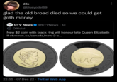 @blueyodel69 glad the old broad died so we could get goth money élie NEWS CTV News @CTVNews 1d Official New $2 coin with black ring will honour late Queen Elizabeth Il ctvnews.ca/canada/new-2-c... ELIZA 11 D UAE 2022 REGINA CANADA 22:55 07 Dec 22 Twitter Web App BT DOLLARS