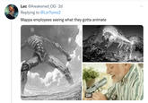 Lac @Awakened_OG. 2d Replying to @LorTomo2 Mappa employees seeing what they gotta animate GIF ...