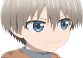 Uzaki :3 From Season 2, episode 10. Transparent version made by me.