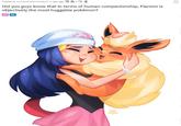 Posted by u/chocoholicmonkey17 1 year ago:03 Did you guys know that in terms of human companionship, Flareon is objectively the most huggable pokémon? Art oc hod jole A