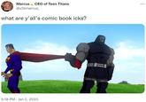 Marcus CEO of Teen Titans @y2kmarcus_ what are y'all’s comic book icks? h 3:18 PM Jan 2, 2023