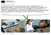 Willy Wonker @WillyWonker01 Replying to @sanbenito La persona que se acerque a mi a saludarme, decirme algo, o solo conocerme, siempre recibirá mi atención y respeto. Los que vengan a ponerme un cabrón teléfono en la cara lo consideraré como lo que es, una falta de respeto y así mismo lo trataré yo. Translate Tweet 6:02 PM Jan 3, 2023 . TAK TAK ZIIP :