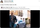 Rebecca Black @MsRebeccaBlack i was 13 this man is 36 Never Take An L @Nezzzooo Dec 29, 2022 Andrew Tate Needed to be arrested for dropping this anyway J ***