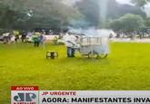 F 50 AO VIVO JP URGENTE JP AGORA: MANIFESTANTES INVA NEWS
