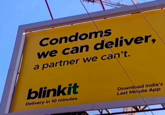 Condoms we can deliver, a partner we can't. blinkit Delivery in 10 minutes Download India's Last Minute App