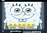 e I I goodbye niggabobirony