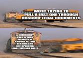 imgflip.com WOTC TRYING TO PULL A FAST ONE THROUGH OBSCURE LEGAL DOCUMENTS P4522A VENN A COMMUNITY THAT SPENDS AN OBSCENE AMOUNT OF TIME READING AND INTERPRETING LEGALITIES AND RULES