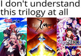 I don't understand this trilogy at all term ☆ Fate pros 24-11- Re:ZERO -starting Life in dhother World