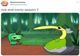 Awesomemay @Awesomemay__ rick and morty season 7 MS 38 :