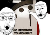 <blockquote class="twitter-tweet"><p lang="en" dir="ltr">NOW - Doomsday Clock has been set to 90 seconds to midnight, the closest it has ever been to annihilation. <a href="https://t.co/Zb8QHb1Fql">pic.twitter.com/Zb8QHb1Fql</a></p>&mdash; Disclose.tv (@disclosetv) <a href="https://twitter.com/disclosetv/status/1617904358791983109?ref_src=twsrc%5Etfw">January 24, 2023</a></blockquote> <script async src="https://platform.twitter.com/widgets.js" charset="utf-8"></script> 